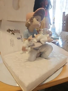Lladro RETIRED "LITTLE RIDERS" MINT WITH ORIGINAL BOX /COA #07623. Never Removed - Picture 1 of 4