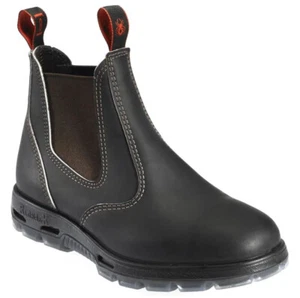 Redback Bobcat Claret Oil Kip UBOK Elastic Sided Soft Toe Work Boots - Picture 1 of 6