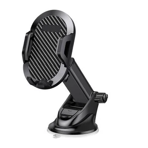 Universal Car Phone Holder Rotatable Suction Dashboard Mount Windscreen - Foto 1 di 12