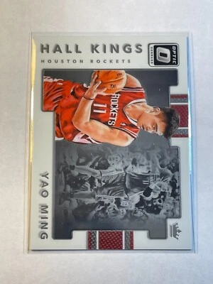 Yao Ming 2017-18 Panini Donruss Optic Hall Kings Insert #20 Rockets - Image 1 of 2