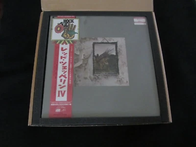 Led Zeppelin 4 IV Japan OBI SUPER DELUXE BOX SET FACTORY SEALED in original box - Image 1 of 4