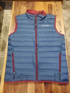 Columbia Omni Heat 650 Down Filled Puffer Vest Quilted Herren L Neuwertig - Bild 1 von 13
