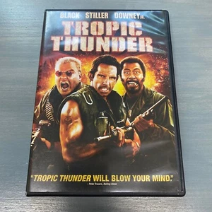 Tropic Thunder (DVD, 2008) Ben Stiller, Robert Downey Jr., Jack Black - Picture 1 of 2