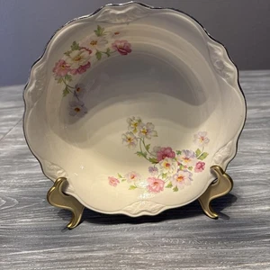 Homer Laughlin Virginia Rose 9 8" Suppen-GEMÜSESCHALE - Bild 1 von 8