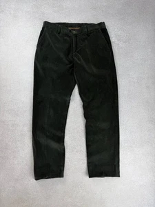 Etro Men's Corduroy Pants Dark Green Velvet Trousers Size 50 Duties Paid (USA) - Picture 1 of 11