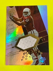 DA108278  2004 Reflections Focus on the Future Jersey Gold Larry Fitzgerald RC - Picture 1 of 2