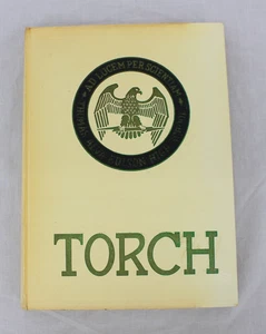 Vintage 1961 Torch Yearbook Thomas A Edison High School Tulsa OK Hardcover Book - Foto 1 di 9