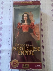 Dolls of the World PRINCESS OF THE PORTUGUESE EMPIRE BARBIE, 2002, #56217, NEW - Picture 1 of 3