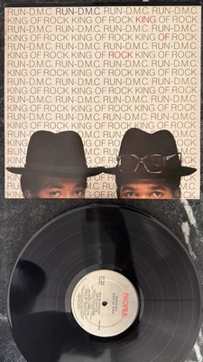 King of Rock Run-D.M.C. Profile Records PRO-1205 Vinyl LP Album 1985 NM - Image 1 of 4