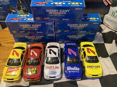 Harry Gant Gold 1994 autografiado #7 juego completo de 5 autos 1/24 Foto 1 de 4