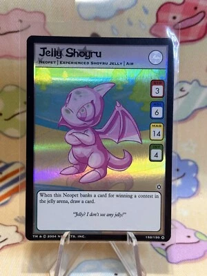 Jelly Shoyru Secret Holo Hannah And The Ice Caves 152/150 2004 Neopets TCG NM - Image 1 of 2