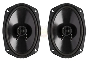 6X9 Car Speakers: Front Door Set : 2-way 150w 4-Ohm Drop-In Upgrade F2 - Picture 1 of 4