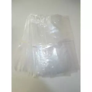 SACCHETTO TRASPARENTE IN PLASTICA PER ALIMENTI 20+10X40 BUSTE PREZZO AL KG - Imagen 1 de 1