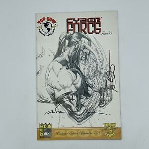 Cyber Force #0  SD Comic Con Limited 750 Top Cow Image Comics Signed Silvestri