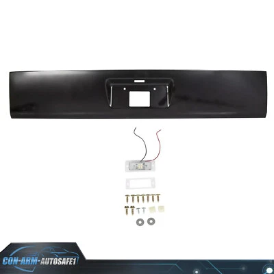 Black Rear Steel Roll pan Rollpan Bumper For 2000-2006 CHEVY TAHOE SUBURBAN GMC Foto 1 de 4