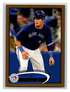 2012 Topps Gold Colby Rasmus Toronto Blue Jays #423 1003/2012 - Picture 1 of 2