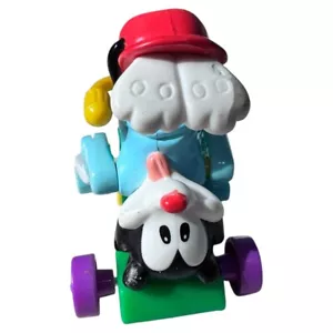 Vintage 1993 WARNER Bros Animaniacs YAKKO ON BIKE PVC Toy Works Mcdonalds - Picture 1 of 3