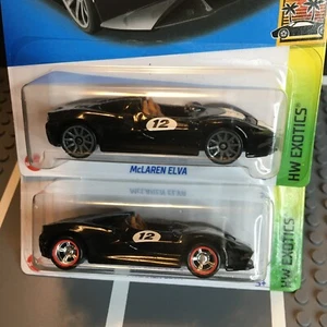 Hot Wheels Exotics McLAREN ELVA Lot Reg + CUSTOM Super Real Riders Wheel Swap - Picture 1 of 10