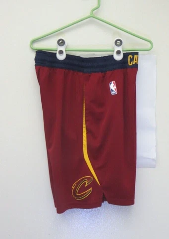 Nike Dri-Fit NBA Authentic Cavs Cleveland Cavaliers Basketball Shorts Mens  M 34 Cover