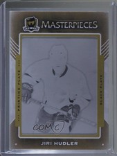 2015-16 The Cup Masterpieces Printing Plate Black Framed 1/1 Jiri Hudler 0c3