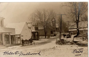 B14-80704 um 1905 RPPC Foto Postkarte Millwood NY Water Street KOSTENLOSER VERSAND - Bild 1 von 2