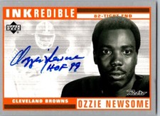 1999 Upper Deck Retro Inkredible Ozzie Newsome Auto #OZ