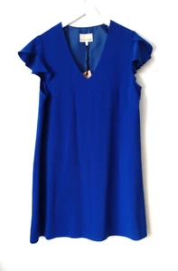 PHASE EIGHT * NEW TAG * SIZE 16 ELECTRIC BLUE LADIES SUMMER SHIFT DRESS RRP £99 - Picture 1 of 7