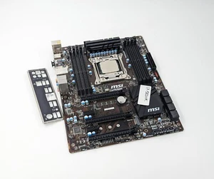 MSI X99A Raider Intel Core i7-5820K CPU Motherboard + I/O Shield #2 - Picture 1 of 6