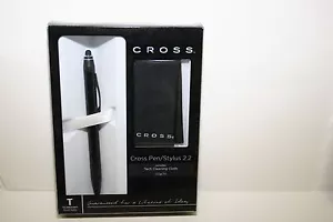 Cross Tech2.2 Matte Black Dual Function Ballpoint Pen and Stylus AT0682H-1/1 - Picture 1 of 2