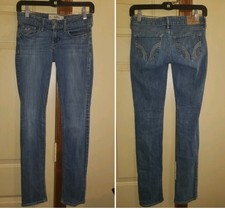 Vaqueros De Corte Bajo De Tamano Regular Hollister 0 Mujer Talla