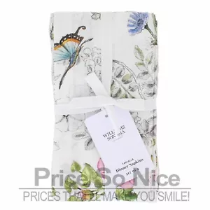 Williams Sonoma Farfalla Dinner Napkins, Set of 4, MSRP $60 - Picture 1 of 2