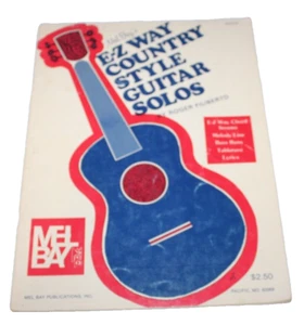 Mel Bay's E-Z Way Country Style Guitar Solos Roger Filiberto 1979 - Picture 1 of 3