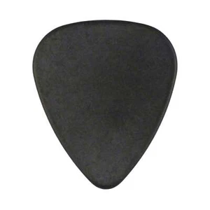 Delrin Black Guitar Or Bass Pick - 1.2 mm Extra Heavy Gauge - 351 Shape - Picture 1 of 8
