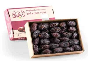 Fechas Jumbo Medjool 2,2 libras. تمر مجهول جامبو 1 كيلو - Imagen 1 de 1