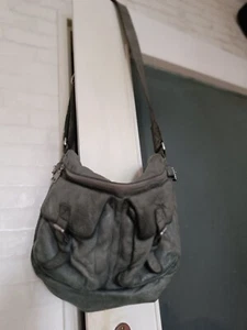 LIEBESKIND Bag Crossbody Leder Tasche Grau Grün Schultertasche - Bild 1 von 7