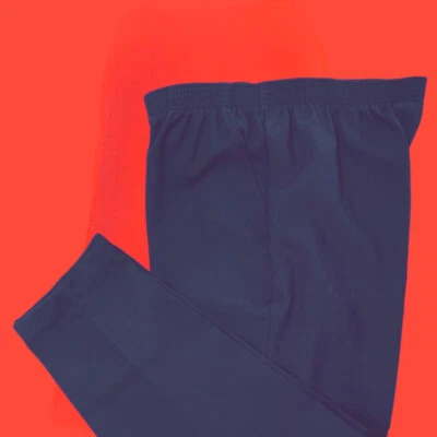 BEND OVER... Pantalones de poliéster... Azul oscuro... Talla grande Foto 1 de 4