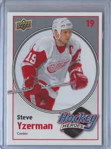 2010-11 Upper Deck Hockey Heroes Steve Yzerman #HH1 HOF - Picture 1 of 2