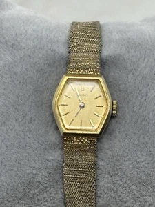 Vintage Damen Seiko 11-5199 goldfarbene 17 Jewels mechanische Uhr FUNKTIONIERT - Bild 1 von 14