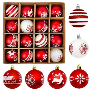 Christmas Ornaments Set, 16pcs Christmas Balls - Picture 1 of 6