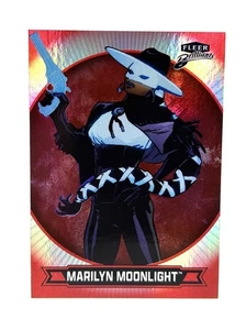 Marilyn Moonlight #26 2025 Fleer Brilliants Superman rojo paralelo - Imagen 1 de 2