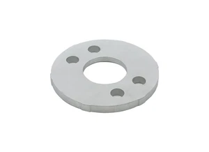 Wood Flange 4-3/4" Diameter For 1.9" O.D. Pipe Rail Mill Stainless Steel - Picture 1 of 1