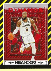2023-24 Panini NBA Hoops - Dynamos LeBron James #2 - Foto 1 di 2
