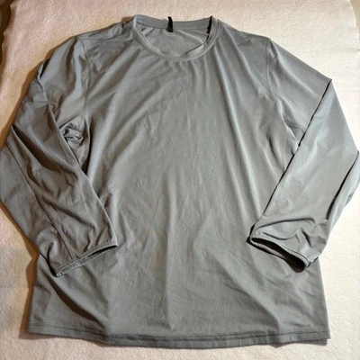 Camisa Atlética Backcountry Tahoe Sun Manga Larga 2XL Para Hombre Gris Mezcla de Poliéster Foto 1 de 4