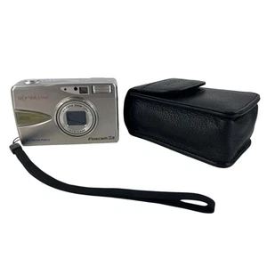 Kyocera Finecam S3 3.3 MP Zoomobjektiv 2.0x optischer Zoom silber Digitalkamera gebraucht - Bild 1 von 8