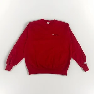 Vintage 1990s Champion Embroidered Logo Crewneck Sweatshirt Size L New w/ Tags - Bild 1 von 9