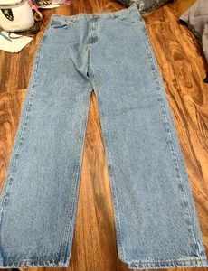Vintage Carhartt 42x32 B18 STW Herren Traditional Fit Denim Jeans NEU 1999 NOS - Bild 1 von 9