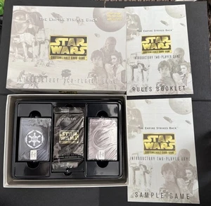 Gioco di carte vintage 1996 STAR WARS Empire Strikes Back due giocatori carte sigillate - Foto 1 di 8