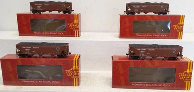 Tolva triple Broadway Limited 7377 HO Southern Pacific AAR 70 toneladas (paquete de 4) Foto 1 de 4