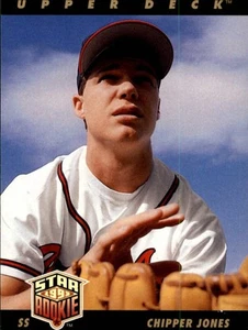 1993 Upper Deck #24 Chipper Jones Rookie Card RC - Picture 1 of 2