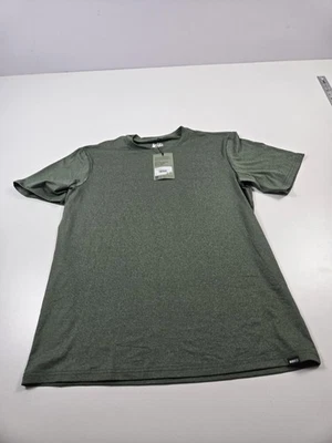 Camisa REI Cooperativa Sahara Para Hombres Mediana Verde Arbor Brezo Manga Corta Senderismo Camiseta Foto 1 de 4